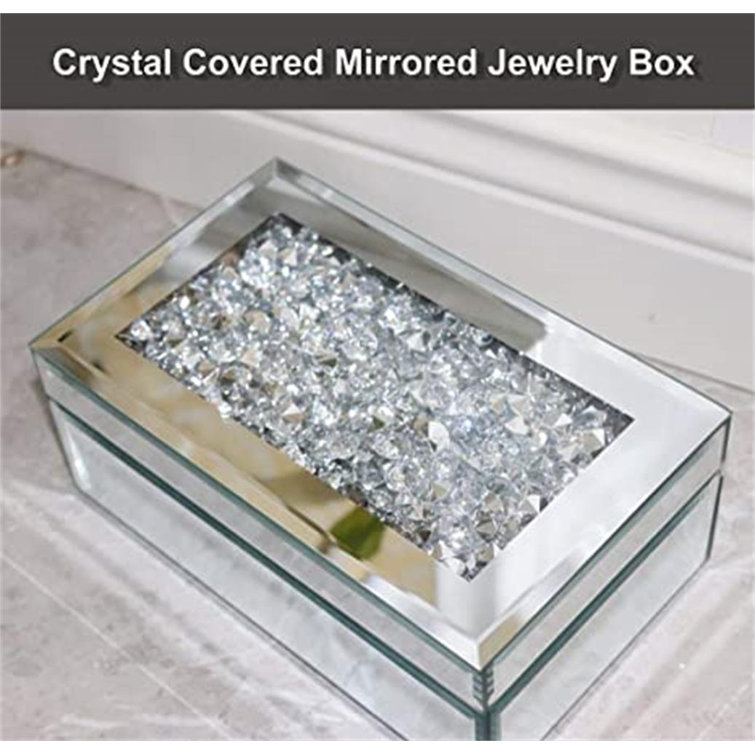 Mercer41 Diamond Mirror Jewelry Box Wayfair